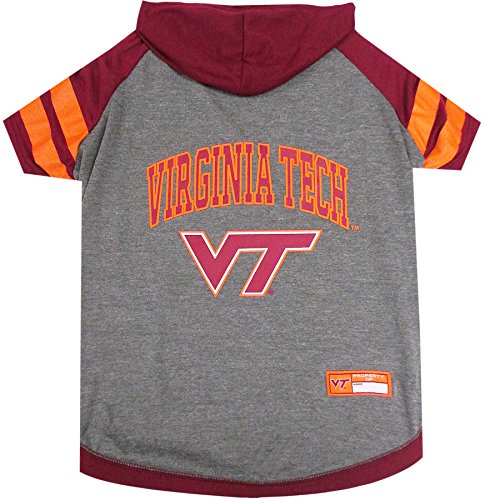 NCAA Virginia TECH Hokies Hoodie for Dogs & Cats (Virginia Tech Hokies / X-Small)