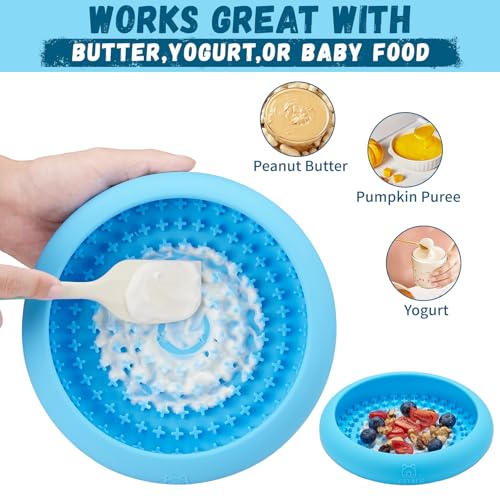 Dog Lick Bowl (Light blue)