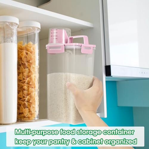 Rice Storage Container 5 Lbs (3Qt-Red)