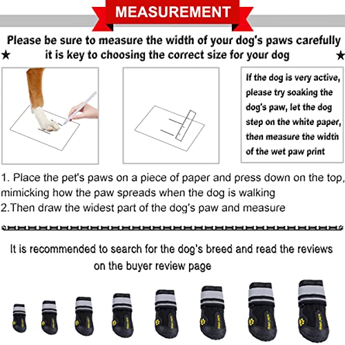 Dog Shoes for Hot Pavement (Size 4: 2.2''x2.6''(W*L) (Pack of 4))
