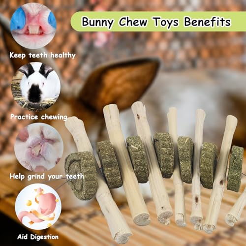 Bunny chew Toys for Grinding Teeth