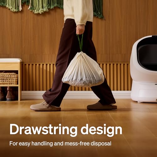 Automatic Litter Box Liner (White / 10 Count (Pack of 2))