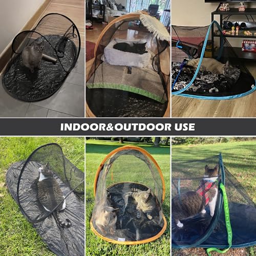 Cat Tent Outdoor (Black)