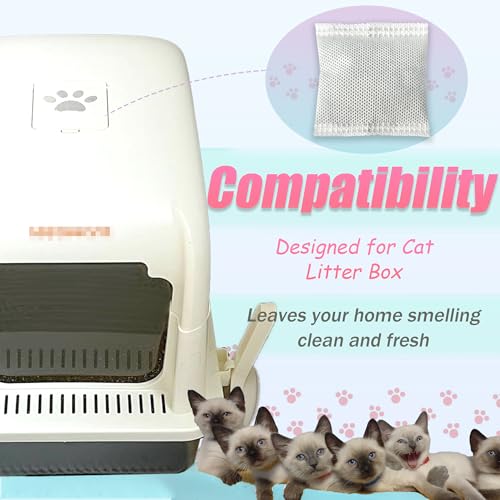 12 Pack Universal Odor Eliminator for Hooded Cat Litter Box