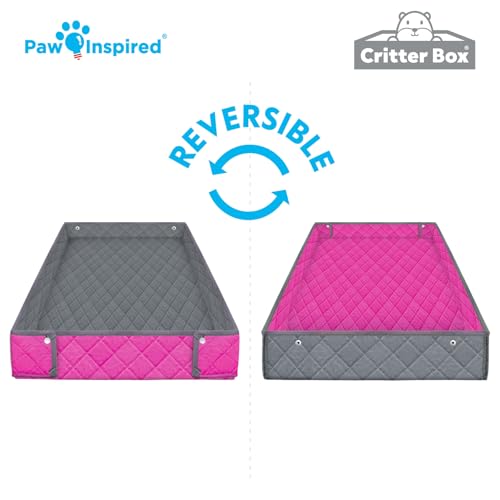 Reversible Critter Box (C&C 2x4 (12" Grids) / Gray/Pink)