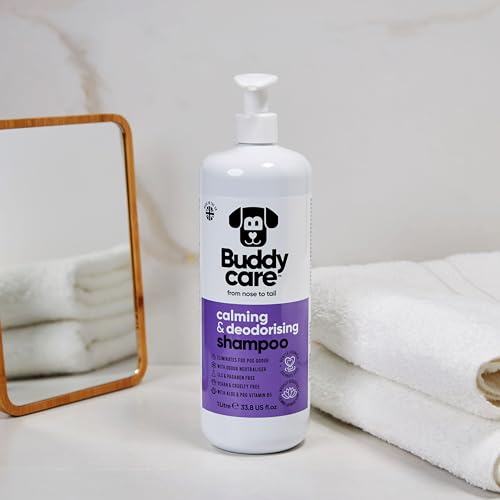 Calming & Deodorising Dog Shampoo by Buddycare (33.8oz)
