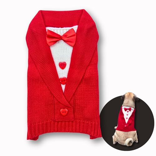 Cute Sweater for Dogs and Cats Soft Flannel Pet Outfit Warm and Cozy Animal Hoodie Small to Large Pet Clothes for Halloween Parties and Everyday Wear (X-Small)