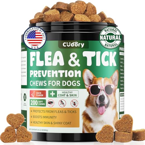 Flea and Tick Prevention for Dogs Chewables