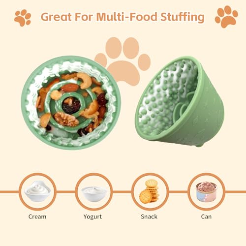 Dog Lick Bowl (S-M / Green)