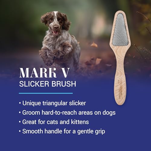 Mark V Triangle Slicker Brush for Dogs (Mark V Triangle)