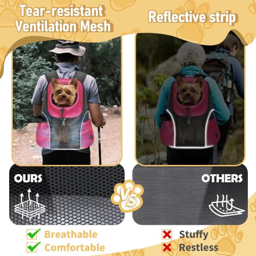 Pet Dog Carrier Backpack (Rethink Pink)