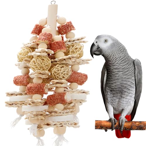 Bird Toys 17.5 Inches Parrot Toy for Chewing