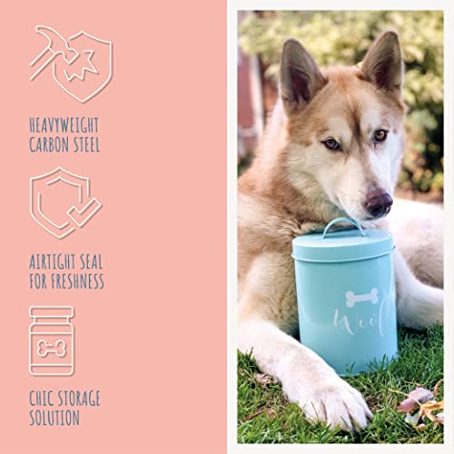 1.4 Qt. Small Treat Canister (Casper (Powder Blue))