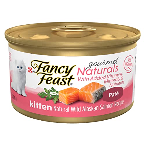 Purina Fancy Feast Grain Free Pate Wet Kitten Food (3 Ounce (Pack of 12))