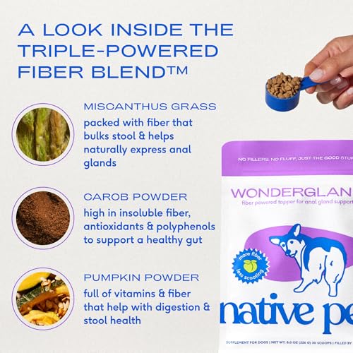 WonderGland Dog Anal Gland Supplement (120 Count)