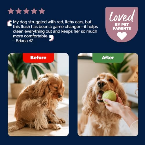 Oticbliss Dog Ear Infection Treatment & Ear Cleaner Flush 6oz (6oz Flush)