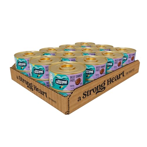 A Strong Heart Beef Pate Cat Food (3 Ounce (Pack of 24))