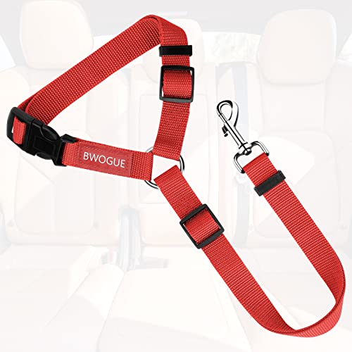 Dog Seat Belt for Car (Red)