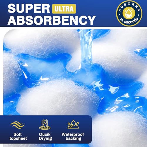 Bed Pads Disposable 36" x 36" 100 Count (36"x36"-100 Count)
