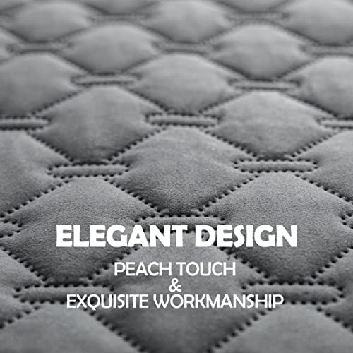 Waterproof Dog Blanket (30x90 Inch (Pack of 1) / Dark Grey/Light Grey)