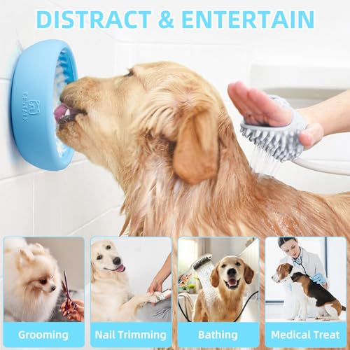 Dog Lick Bowl (Large / Light blue)