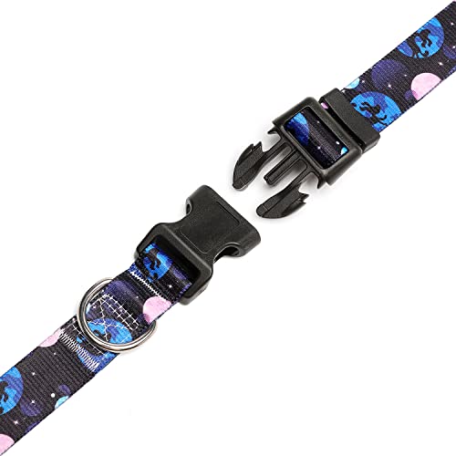 Adjustable Dog Collar (Large / Night Sky)