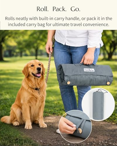 Dog Travel Mat (Grey)