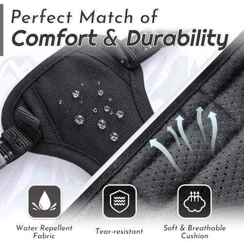 Dog Harness for Small Dogs (X-Small / Black)