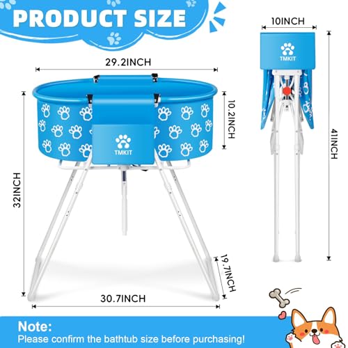 Dog Bathtub for Dogs (Sky Blue)