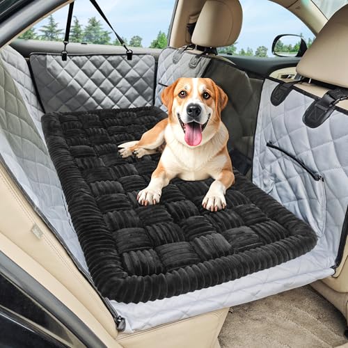 Dog Car Bed Mat Non (Black / For Truck//Large SUVs（56"x28.7"))