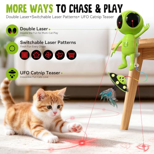 Automatic Cat Laser Toy (Green)
