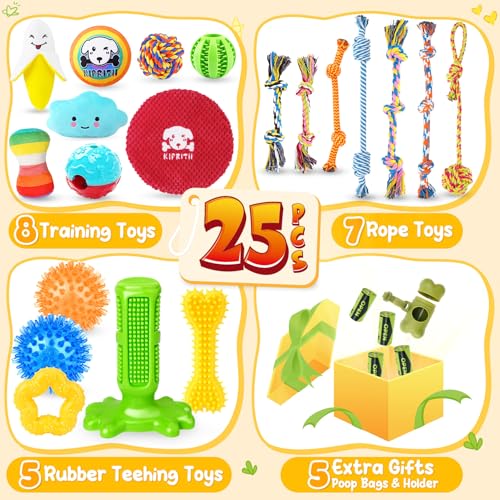 25 Pack Various Dog (Colorful)
