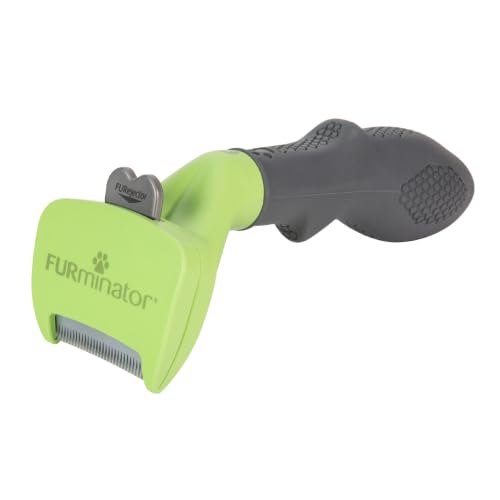 Small Dog Undercoat deShedding Tool for Short Hair (short hair - new model / Small)