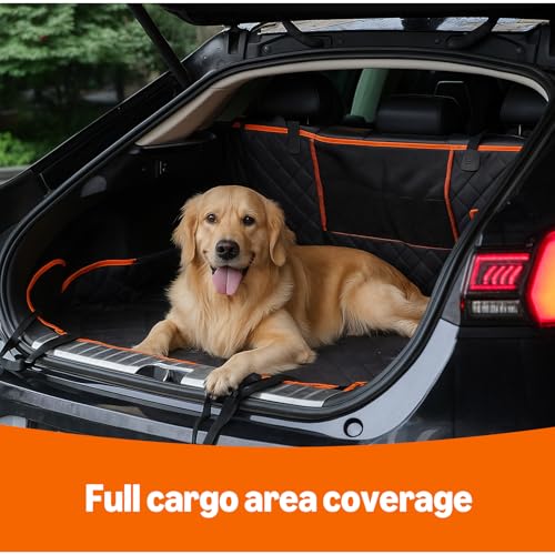 Dog Car Seat Cover for Back Seat (Hammock - Viewing Window)
