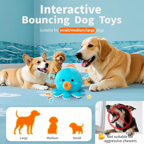 Interactive Dog Toys (Upgraded Octopus)