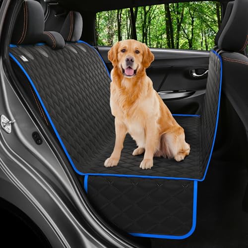 Dog Car Seat Cover for Back Seat (Blue / XL (64"x60"))