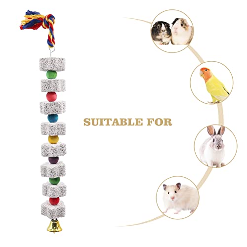 2 Pack Large Bird Chewing Toy (White / 13.77 inch Long)