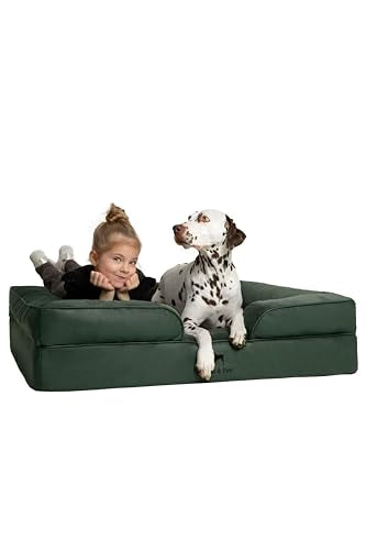 Large Dog Bed (Green - LE / X-Large)