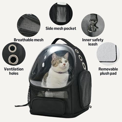 Pet Carrier Backpack for Small Cats & Dogs