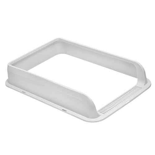 Plastic Lid for Large Stainless Steel Cat Litter Box (23.6" x 15.7" x 4" (the lid only))