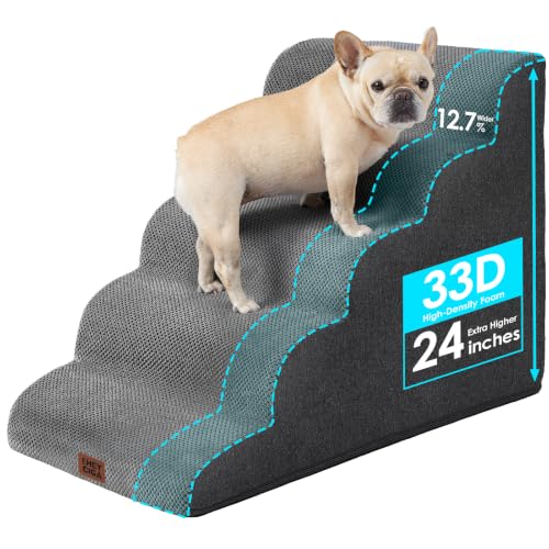 Curved Dog Stairs Ramp