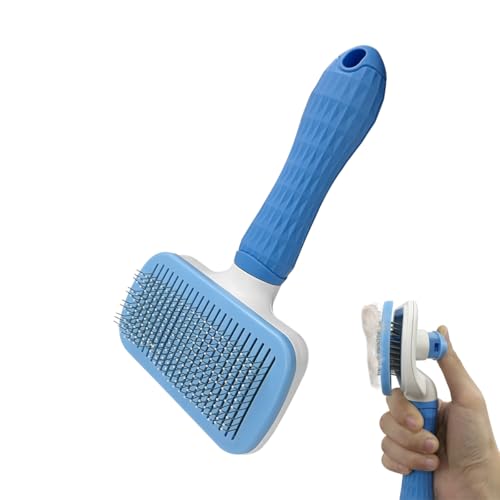 Pet Cleaning Deshedding Brush (blue)