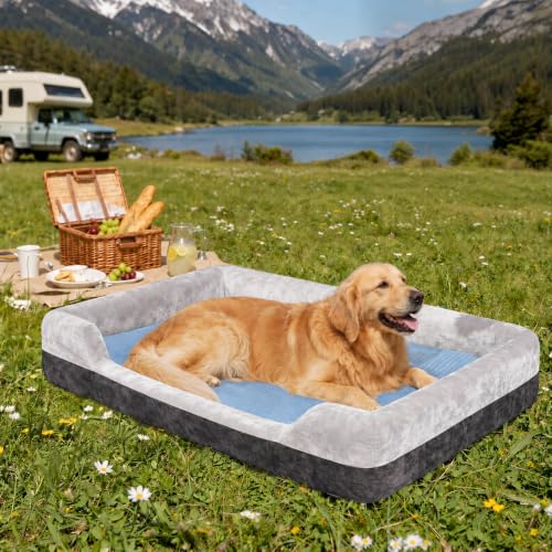 Orthopedic Dog Bed for Large Sized Dogs (L(35.0"L x 25.0"W x 7"Th))