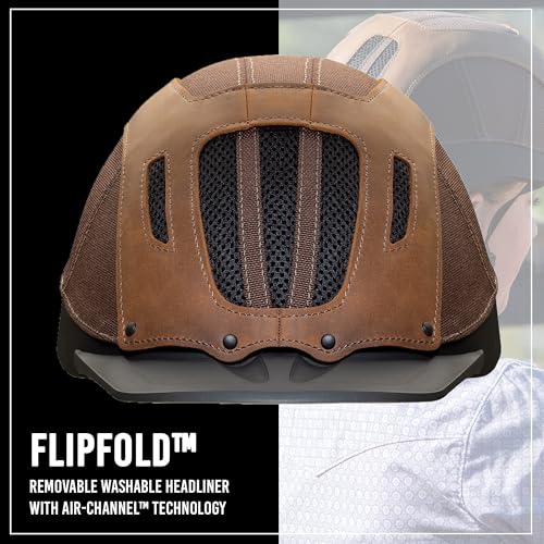 Sierra Rugged Horse Riding Helmet (Brown / Small)