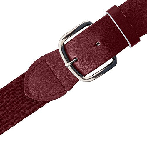 Baseball Softball Uniform Belt (Youth (18-32 Inches) / Cardinal Red)