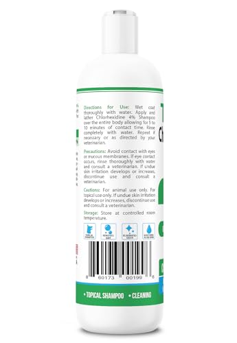Truseb Topical Chlorhexidine 4% Shampoo for Dogs