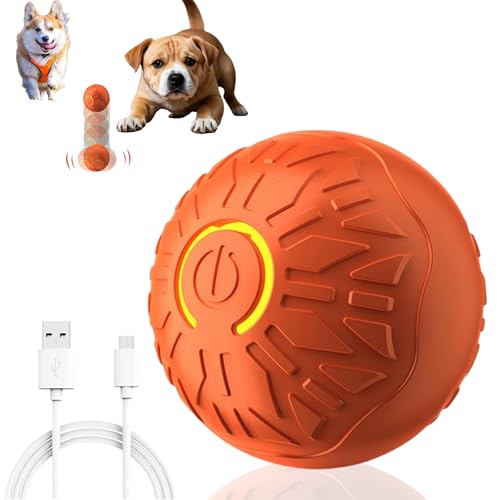 Interactive Dog Toys Dog Balls (Orange)