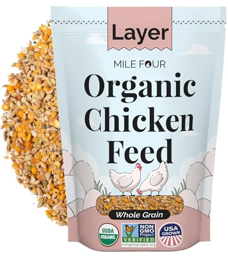Organic Chicken Feed (Whole Grain / 2 Pound (Pack of 1))