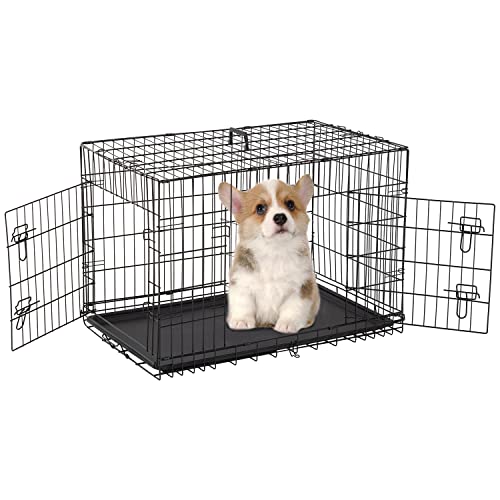 Dog Crate 30" (30 Inch / Black)
