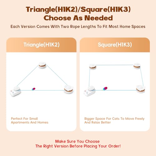 Interactive Cat Toy for Indoor Cat (H1K2)